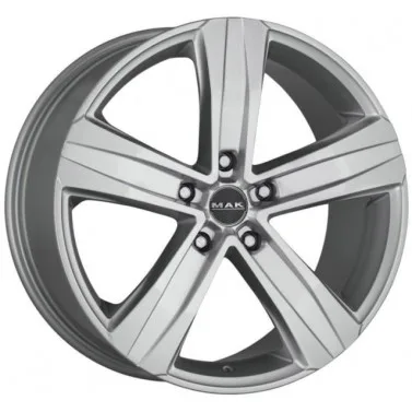 Jante ALIAJ 5X118 MAK STONE5 SILVER ET60 5/118 71.1 R18 - Poza 1