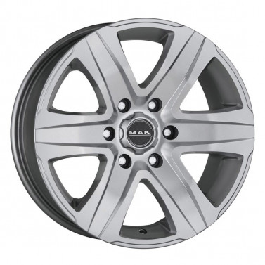 Jante ALIAJ 6X139.7 MAK STONE6 SILVER ET35 6/139.7 67.1 R18 - Poza 1