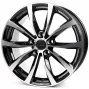 Jante ALIAJ 5X112 MAK WOLF BLACK MIRROR BLACK MIRROR ET47 5/112 57.1 R17 - Poza 1 miniatura