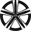 Jante ALIAJ 5X108 MAK STONE5 BLACK MIRROR ET46 5/108 65.1 miniatura