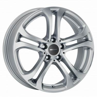 Jante ALIAJ 5X112 MAK STUTTGART SILVER ET35 5/112 66.6 R17 - Poza 1