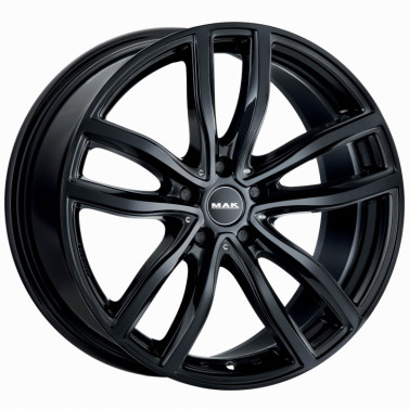 5X120 MAK FAHR GLOSS BLACK ALIAJ 5 20
