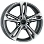 Jante ALIAJ 5X108 MAK EMBLEMA GUN MET-MIRROR FACE ET50 5/108 72 R17 - Poza 1 miniatura