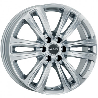Jante ALIAJ 6X139.7 MAK SAFARI6 SILVER ET20 6/139.7 112 R18 - Poza 1