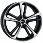 Jante ALIAJ 5X112 MAK NURBURG BLACK MIRROR ET25 5/112 66.45 R21 - Poza 1 miniatura