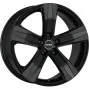 Jante ALIAJ 5X114.3 MAK STONE5 GLOSS BLACK ET45 5/114.3 66.1 R16 - Poza 1 miniatura