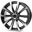 Jante ALIAJ 5X098 MAK WOLF BLACK MIRROR BLACK MIRROR ET43 5/98 58.1 miniatura