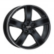 Jante ALIAJ 5X130 MAK TURISMO-D-FF GLOSS BLACK MIRROR RING ET63 5/130 71.6 miniatura