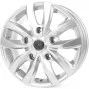 Jante ALIAJ 5X108 MAK LOAD5 SILVER SILVER ET46 5/108 65.1 R17 - Poza 1 miniatura