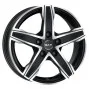Jante ALIAJ 5X112 MAK KING5 ICE BLACK ET52 5/112 66.6 R18 - Poza 1 miniatura
