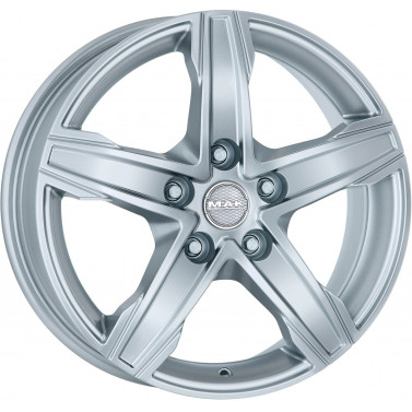 Jante ALIAJ 5X112 MAK KING5 SILVER ET52 5/112 66.6 R18 - Poza 1