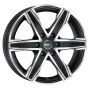Jante ALIAJ 6X114.3 MAK KING6 ICE BLACK ET30 6/114.3 66.1 R18 - Poza 1 miniatura