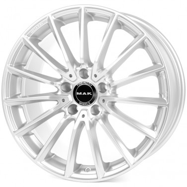 Jante ALIAJ 5X112 MAK KOMET SILVER SILVER ET48 5/112 66.6 R17 - Poza 1