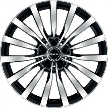 Jante ALIAJ 5X130 MAK KRONE BLACK MIRROR ET52 5/130 84.1 R19 - Poza 1