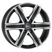 Jante ALIAJ 6X114.3 MAK KING6 ICE BLACK ET47 6/114.3 66.1 miniatura