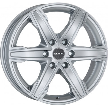 Jante ALIAJ 6X139.7 MAK KING6 SILVER ET38 6/139.7 67.1 R20 - Poza 1