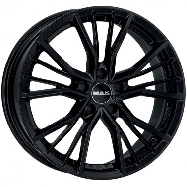 Jante ALIAJ 5X112 MAK UNION GLOSS BLACK ET42 5/112 66.45 R17 - Poza 1