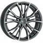 Jante ALIAJ 5X112 MAK UNION GUN MET-MIRROR FACE ET29 5/112 66.45 R20 - Poza 1 miniatura