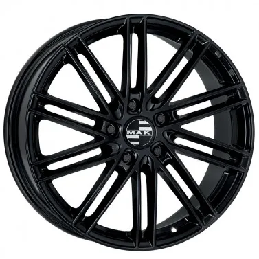 Jante ALIAJ 5X130 MAK LEIPZIG GLOSS BLACK ET60 5/130 71.6 R21 - Poza 1