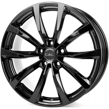 Jante ALIAJ 5X114.3 MAK WOLF GLOSS BLACK GLOSS BLACK ET40 5/114.3 76 R16 - Poza 1