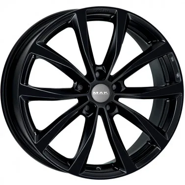 Jante ALIAJ 5X112 MAK WOLF GLOSS BLACK ET45 5/112 57.1 R18 - Poza 1