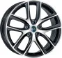 Jante ALIAJ 5X114.3 MAK VOLTAGE  BLACK MIRROR ET40 5/114.3 64.1 R18 - Poza 1 miniatura