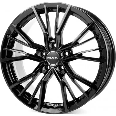 Jante ALIAJ 5X112 MAK UNION GLOSS BLACK GLOSS BLACK ET32 5/112 66.45 R22 - Poza 1