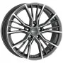 Jante ALIAJ 5X112 MAK UNION GUN MET-MIRROR FACE ET32 5/112 66.45 R22 - Poza 1 miniatura