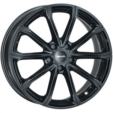 Jante ALIAJ 5X112 MAK DAVINCI GLOSS BLACK ET43 5/112 57.1 R16 - Poza 1