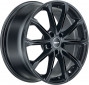 Jante ALIAJ 4X100 MAK DAVINCI GLOSS BLACK ET37 4/100 60.1 R16 - Poza 1 miniatura