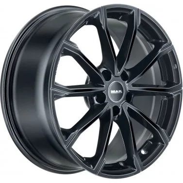 Jante ALIAJ 5X112 MAK DAVINCI GLOSS BLACK ET43 5/112 57.1 R18 - Poza 1