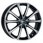 Jante ALIAJ 5X112 MAK DAVINCI BLACK MIRROR ET43 5/112 57.1 R16 - Poza 1 miniatura