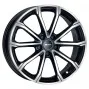 Jante ALIAJ 5X112 MAK DAVINCI BLACK MIRROR ET40 5/112 66.45 R18 - Poza 1 miniatura