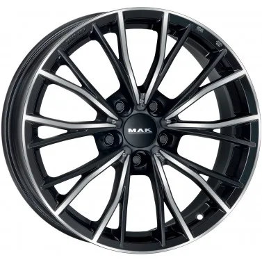 Jante ALIAJ 5X112 MAK MARK BLACK MIRROR ET24 5/112 66.6 R17 - Poza 1