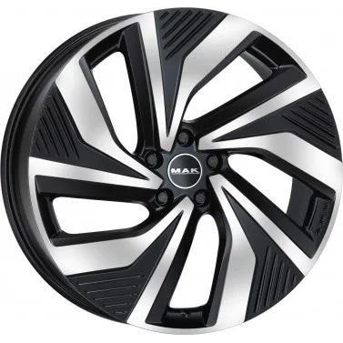 Jante ALIAJ 5X112 MAK ELECTRA  BLACK MIRROR ET45 5/112 57.1 R19 - Poza 1