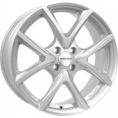 Jante ALIAJ 4X100 MONACO WHEELS 2 CL2 Silver Silver ET40 4/100 63.3 R16 - Poza 1