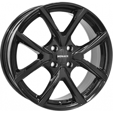 Jante ALIAJ 4X108 MONACO WHEELS 2 CL2 Gloss Black Gloss Black ET25 4/108 65.1 R16 - Poza 1