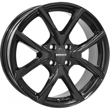 Jante ALIAJ 4X108 MONACO WHEELS 2 CL2 Gloss Black Gloss Black ET38 4/108 65.1 R16 - Poza 1