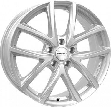 5X108 MONACO WHEELS 2 CL2 Silver ALIAJ 6.5 16