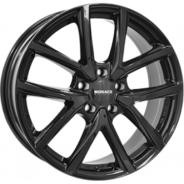 Jante ALIAJ 5X100 MONACO WHEELS 2 CL2 Gloss Black Gloss Black ET40 5/100 57.1 R16 - Poza 1