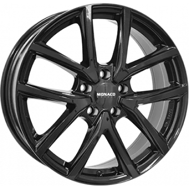 Jante ALIAJ 5X108 MONACO WHEELS 2 CL2 Gloss Black Gloss Black ET45 5/108 65.1 R16 - Poza 1
