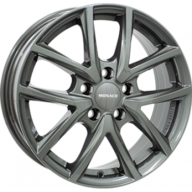 Jante ALIAJ 5X112 MONACO WHEELS 2 CL2 Anthracite Dark Anthracite Dark ET45 5/112 57.1 R16 - Poza 1