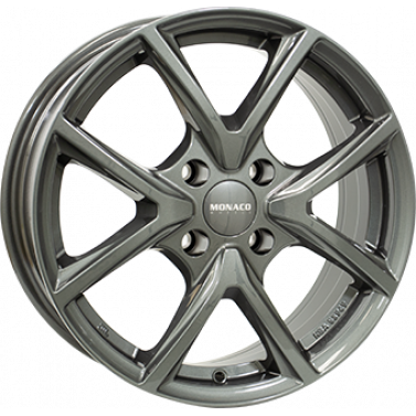 Jante ALIAJ 4X108 MONACO WHEELS 2 CL2 Anthracite Dark Anthracite Dark ET25 4/108 65.1 R17 - Poza 1