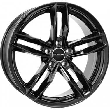 Jante ALIAJ 5X112 MONACO WHEELS RR8M Gloss Black Gloss Black ET45 5/112 66.5 R18 - Poza 1