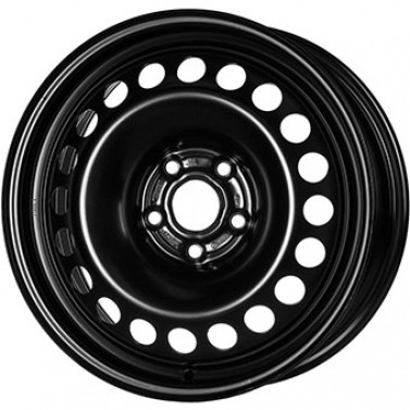 Jante OTEL 5X105 MW STEEL STAAL Black Black ET38 5/105 56.6 R16 - Poza 1