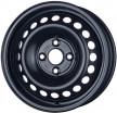 Jante OTEL 4X100 MW STEEL STAAL Black Black ET47 4/100 54.1 miniatura
