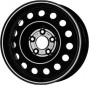 Jante OTEL 5X114 MW STEEL STAAL Black Black ET45 5/114 67.1 R16 - Poza 1 miniatura
