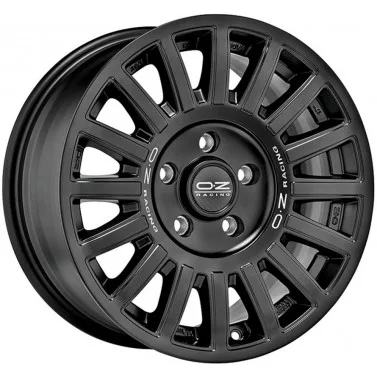 Jante ALIAJ 5X114,3 OZ RALLY RAID MATT BLACK SILVERL LETT ET40 5/114.3 79.00 R17 - Poza 1