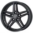 Jante ALIAJ 5X112 RIAL M10 RACING-SCHWARZ MATTLACKIERT ET49 5/112 66.6 miniatura