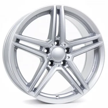 Jante ALIAJ 5X112 RIAL M10 SILVER ET38 5/112 66.50 R16 - Poza 1